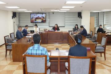제295회 광명시의회 임시회 폐회중 운영위원회