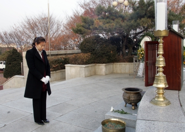 2012년 새해 현충탑 참배