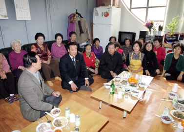 경로당 방문 