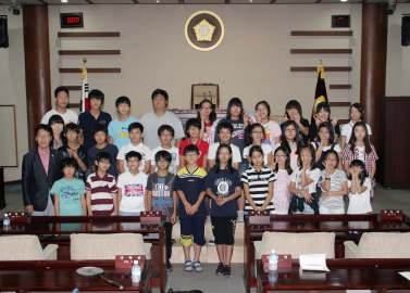 충현초등학교 학생 의회 방문