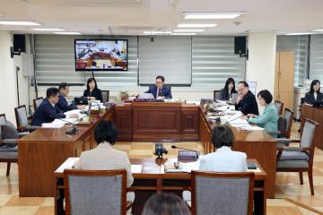 제295회 광명시의회 임시회 제1차 복지문화건설위원회