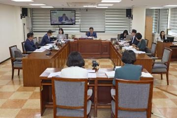 제295회 광명시의회 임시회 제2차 복지문화건설위원회