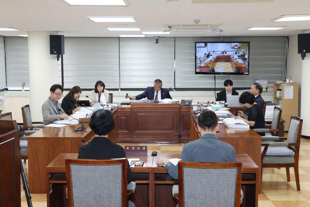 제295회 광명시의회 임시회 제1차 자치행정교육위원회