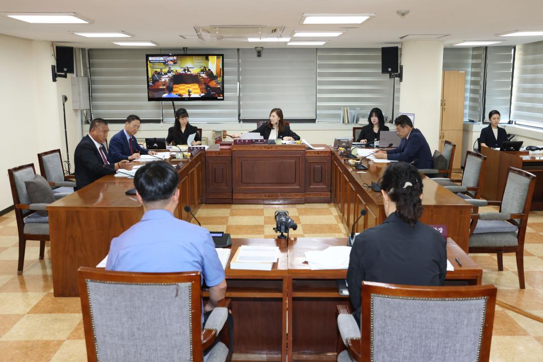 제295회 광명시의회 임시회 운영위원회