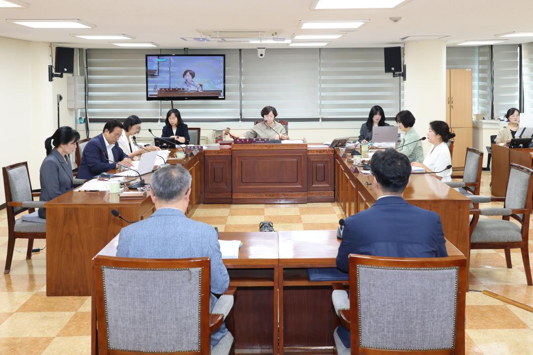 제301회 광명시의회 임시회 제4차 복지문화건설위원회