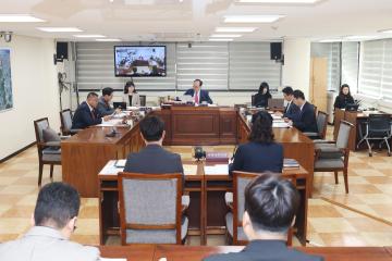 제293회 광명시의회 임시회 제1차 운영위원회