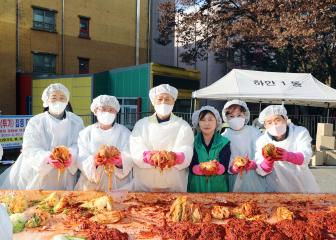 하안1동 사랑의 김장 담가주기