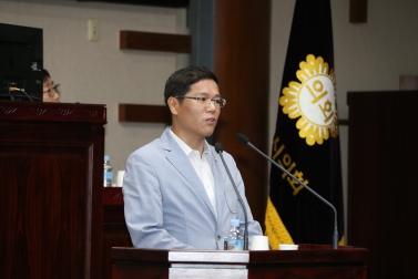 제215회 광명시의회 제1차 정례회 2차본회의 시정질문