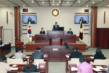 제201회 광명시의회 제2차 정례회 개회