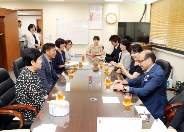 일본 야마토시 관계자 의회 방문