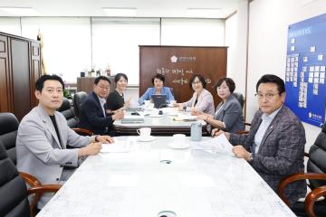 제10대 광명시의회 첫 월례회의