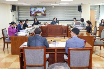 제302회 광명시의회 제1차 정례회 제8차 복지도시위원회