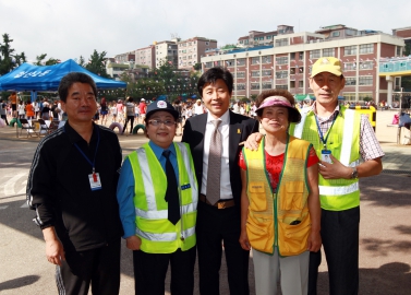 광명동초등학교 운동회 참석