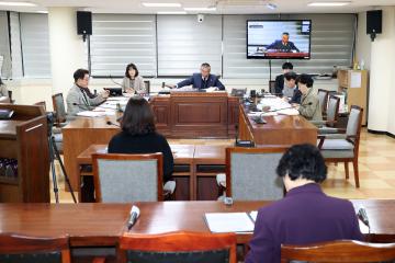 제298회 광명시의회 임시회 제1차 자치행정교육위원회