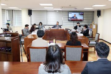 제298회 광명시의회 임시회 제6차 자치행정교육위원회