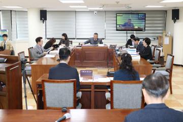 제298회 광명시의회 임시회 제3차 자치행정교육위원회