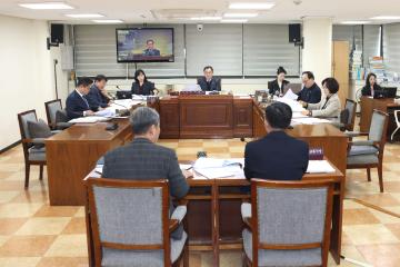 제298회 광명시의회 임시회 제1차 복지문화건설위원회