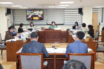 제302회 광명시의회 제1차 정례회 2차 복지도시위원회